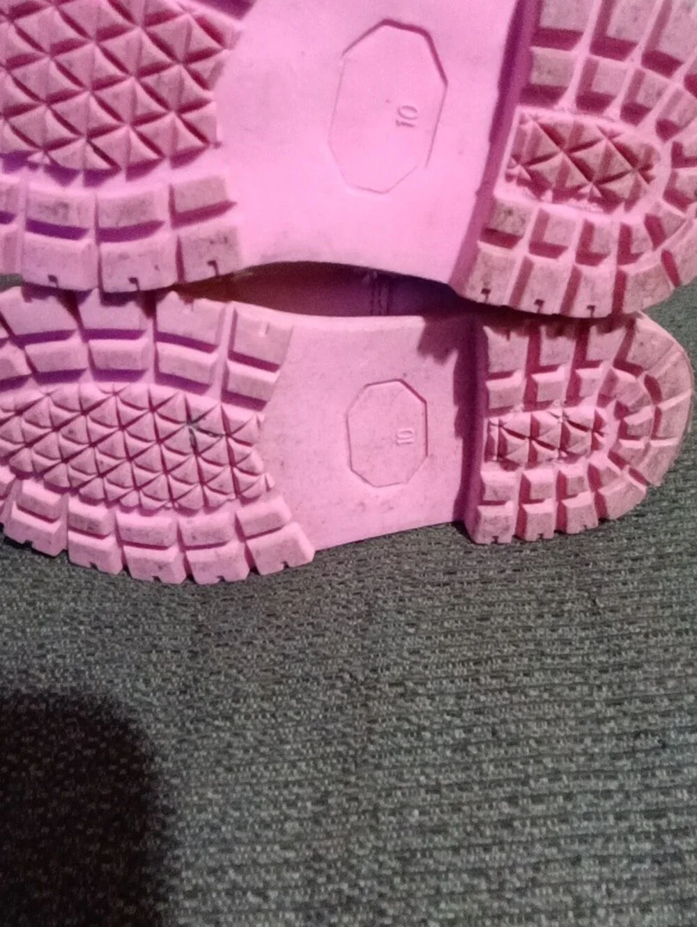 Minnie Pink Glitter Faux Fur Girls' Winter Boots